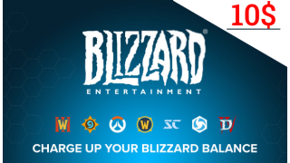 Blizzard Card 10 USD